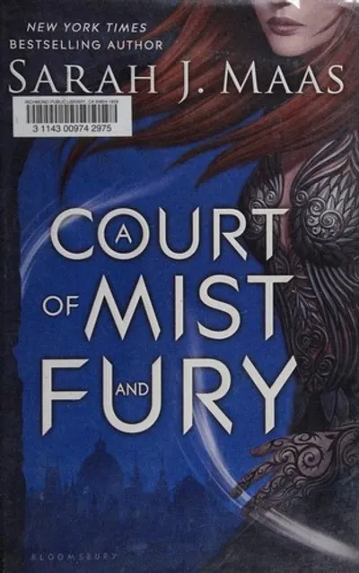 A Court of Mist and Fury by Sarah J. Maas, book cover