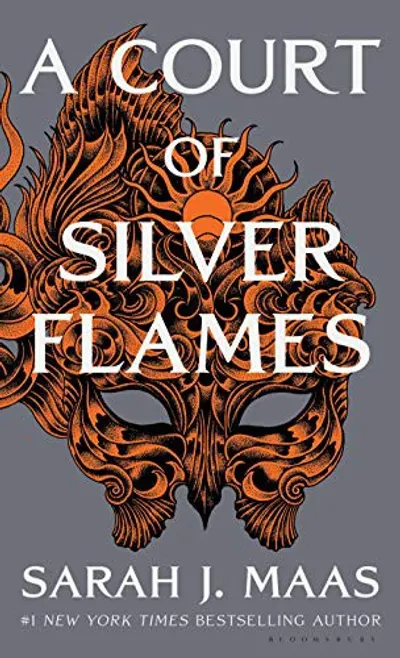 A Court of Silver Flames by Sarah J. Maas, book cover