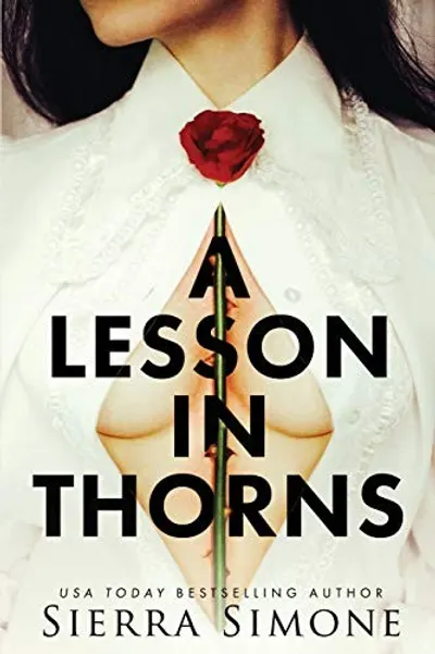 A Lesson in Thorns by Sierra Simone, book cover