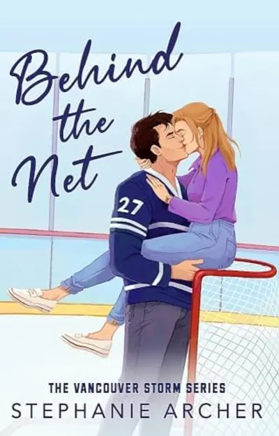 Behind the Net by Stephanie Archer, book cover
