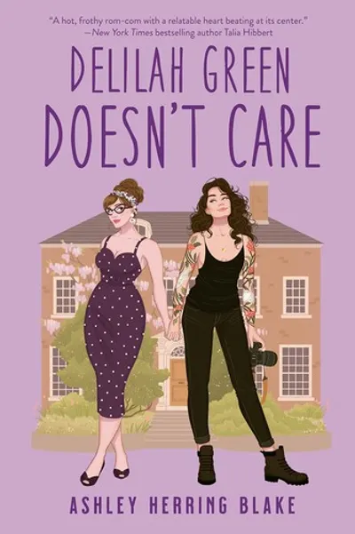 Delilah Green Doesn't Care by Ashley Herring Blake, book cover