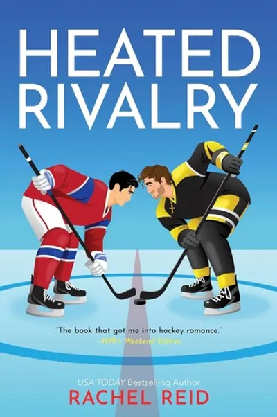 Heated Rivalry by Rachel Reid, book cover
