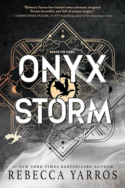 Onyx Storm by Rebecca Yarros, book cover