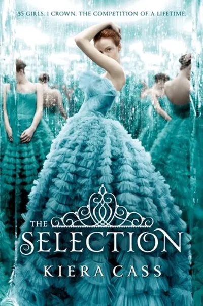 The Selection by Kiera Cass, book cover