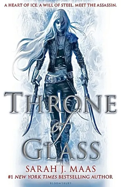 Throne of Glass by Sarah J. Maas, book cover